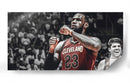 The W LeBron James | Cuadro decorativo de Canvas Lab