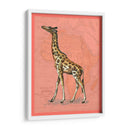 Animales Africanos En Coral Ii - Studio W | Cuadro decorativo de Canvas Lab