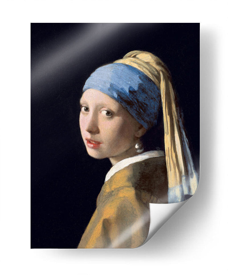 La joven de la perla - Johannes Vermeer | Cuadro decorativo de Canvas Lab