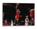 Up and over Michael Jordan | Cuadro decorativo de Canvas Lab