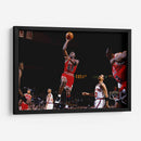 Up and over Michael Jordan | Cuadro decorativo de Canvas Lab