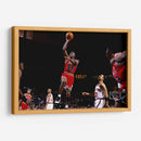 Up and over Michael Jordan | Cuadro decorativo de Canvas Lab