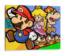 Mario Cartoon | Cuadro decorativo de Canvas Lab