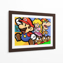 Mario Cartoon | Cuadro decorativo de Canvas Lab