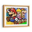 Mario Cartoon | Cuadro decorativo de Canvas Lab