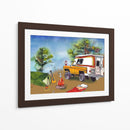 Acampar I - Scherrer Finch | Cuadro decorativo de Canvas Lab