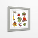 Acampar Fuera Iv - Scherrer Finch | Cuadro decorativo de Canvas Lab