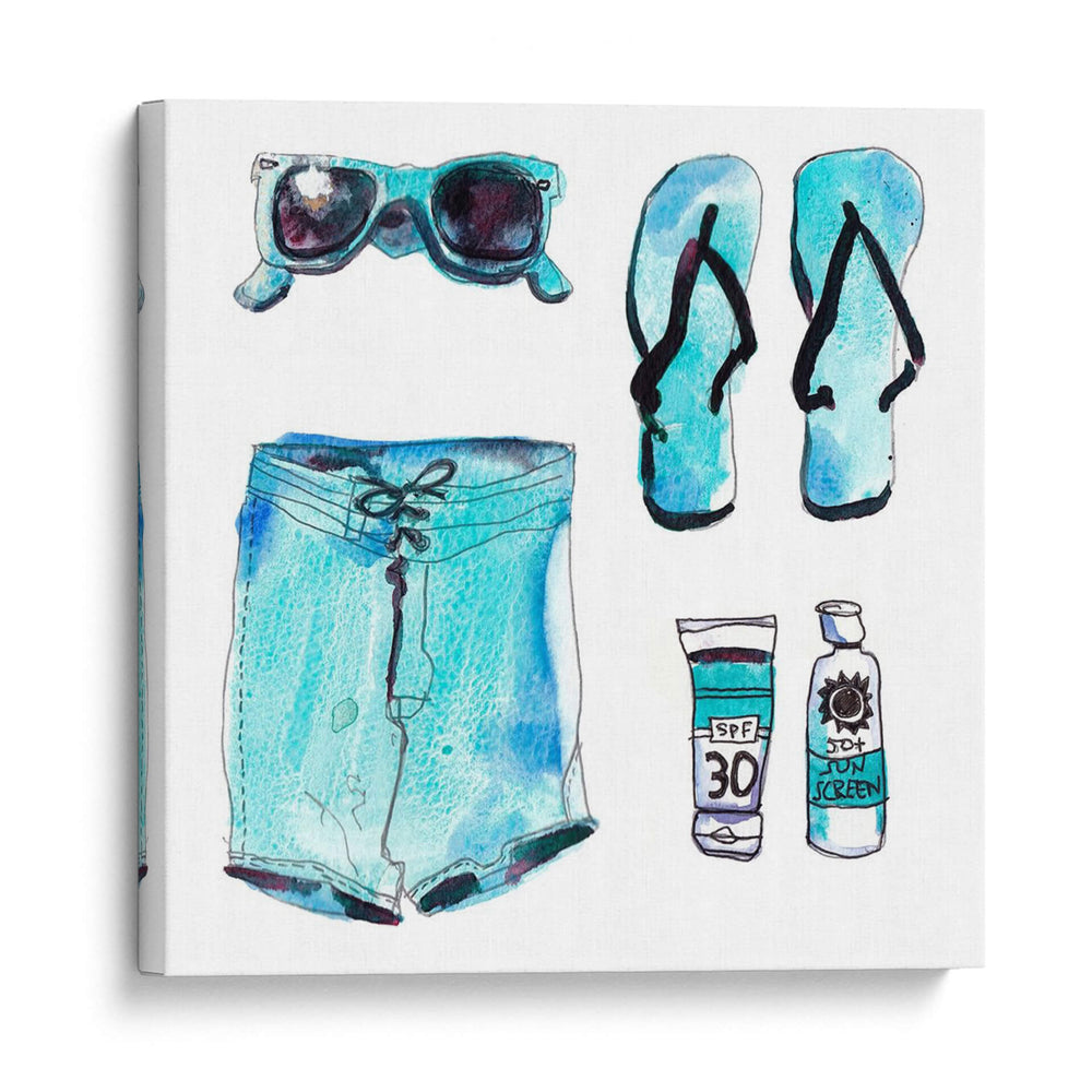 Playa Vibes Iv - Scherrer Finch | Cuadro decorativo de Canvas Lab