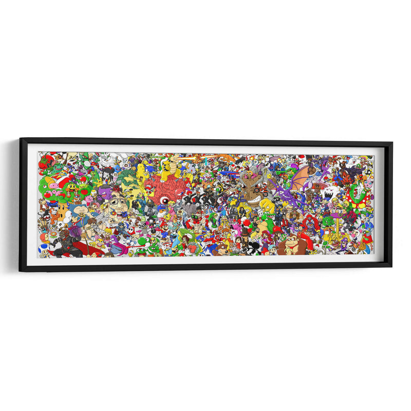 Nintendo world | Cuadro decorativo de Canvas Lab