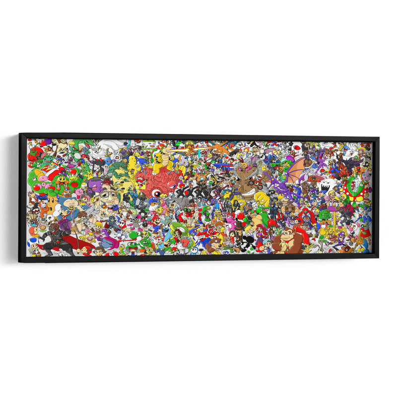 Nintendo world | Cuadro decorativo de Canvas Lab