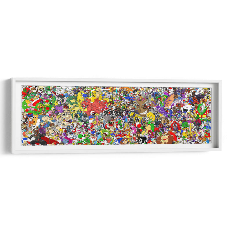 Nintendo world | Cuadro decorativo de Canvas Lab