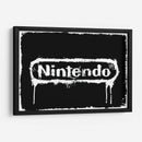 Nintendo logo negro | Cuadro decorativo de Canvas Lab