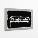 Nintendo logo negro | Cuadro decorativo de Canvas Lab