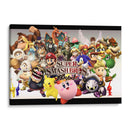 Smash Bros Brawl | Cuadro decorativo de Canvas Lab