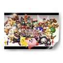 Smash Bros Brawl | Cuadro decorativo de Canvas Lab