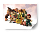 Smash Brothers | Cuadro decorativo de Canvas Lab