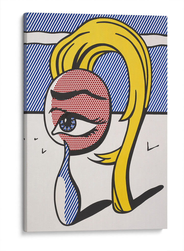 La lágrima surrealista | Cuadro decorativo de Canvas Lab