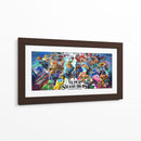 Portada de Super Smash Bros. Ultimate | Cuadro decorativo de Canvas Lab