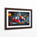 Acción de Mario | Cuadro decorativo de Canvas Lab