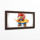 Watercolor Mario | Cuadro decorativo de Canvas Lab