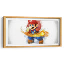 Watercolor Mario | Cuadro decorativo de Canvas Lab
