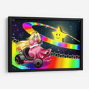 Mario Kart 64 Princess Peach Rainbow Road | Cuadro decorativo de Canvas Lab