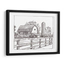 Boceto De Granja I - Ethan Harper | Cuadro decorativo de Canvas Lab