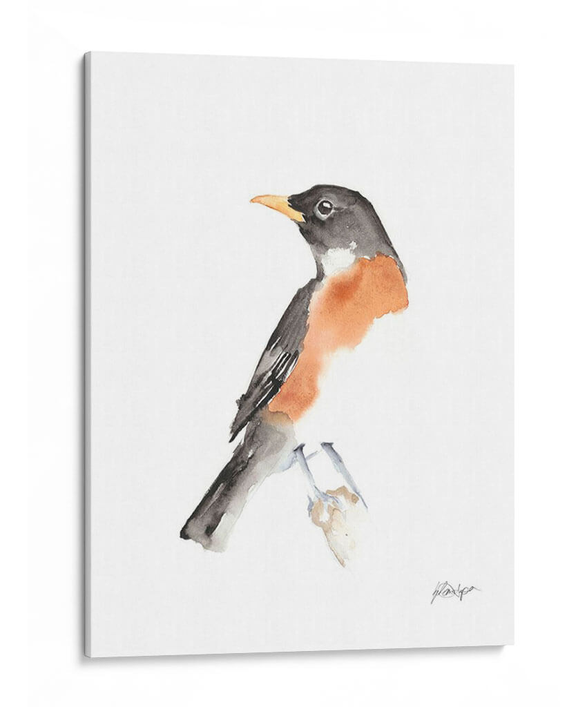 Acuarela Songbirds Iv - Ethan Harper | Cuadro decorativo de Canvas Lab