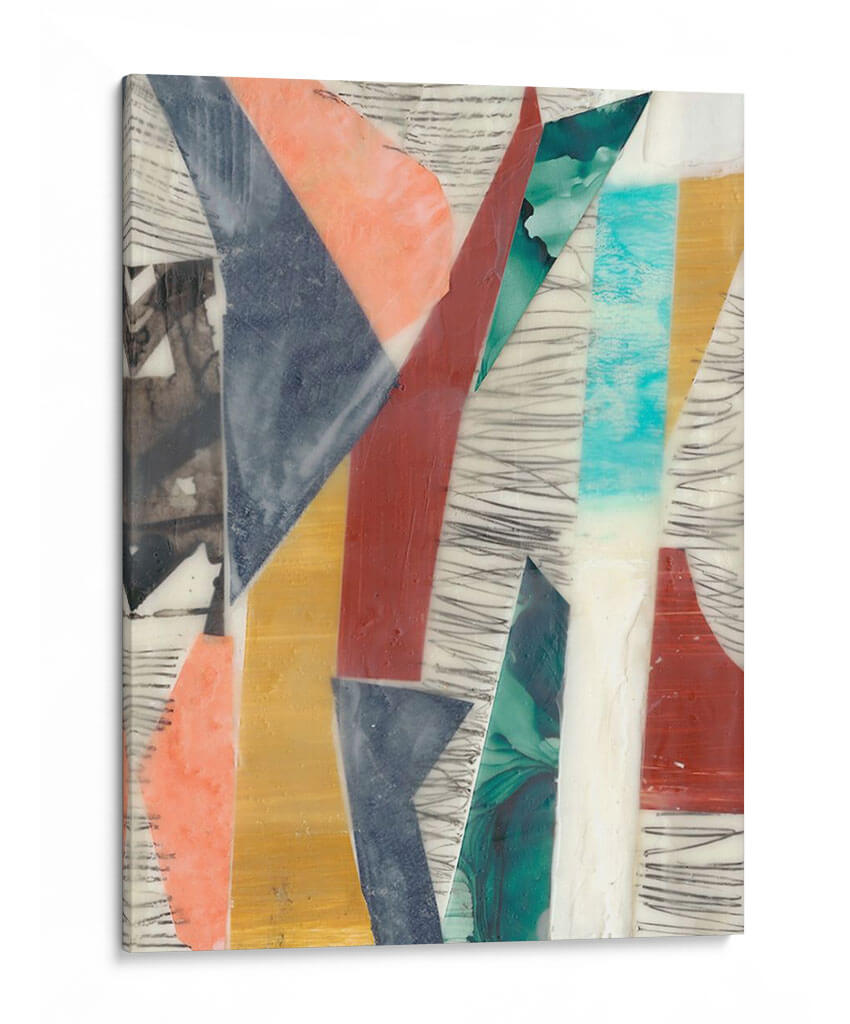 Borde De Color I - Jennifer Goldberger | Cuadro decorativo de Canvas Lab
