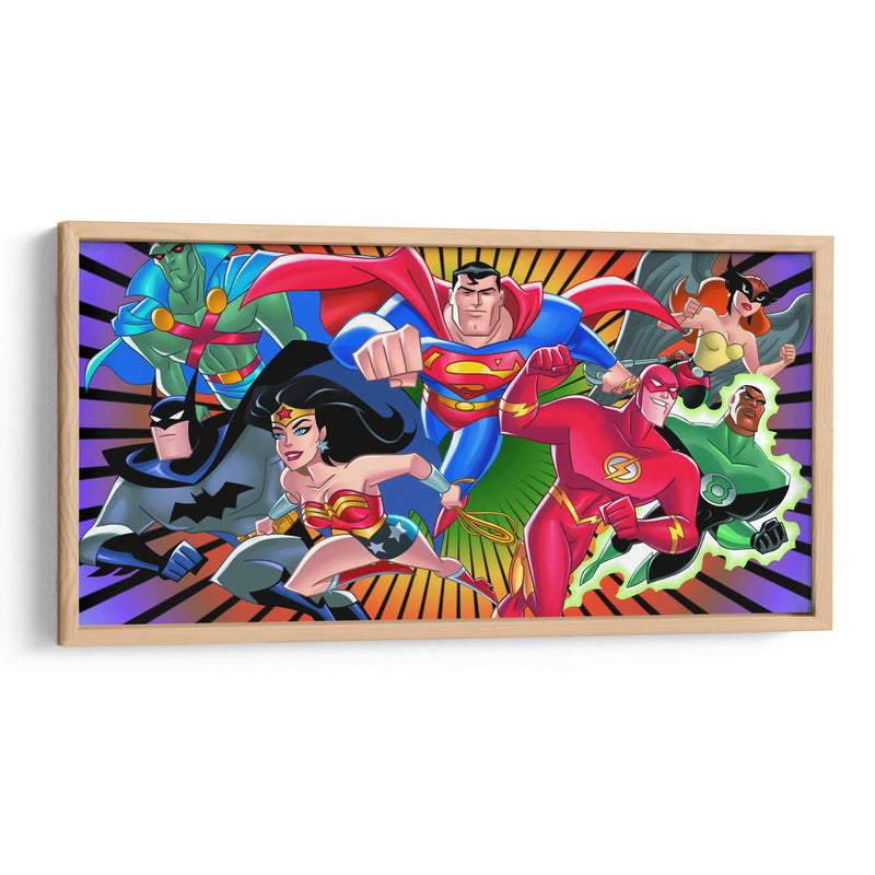 La liga de la justicia | Cuadro decorativo de Canvas Lab