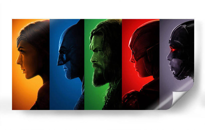 La liga de la justicia | Cuadro decorativo de Canvas Lab