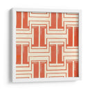 Blockprint Retro V - June Erica Vess | Cuadro decorativo de Canvas Lab