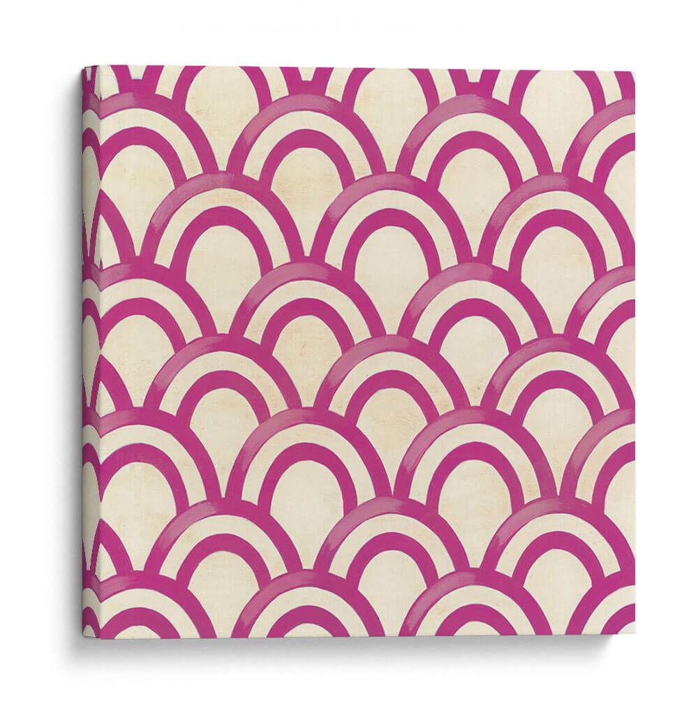 Blockprint Retro Vi - June Erica Vess | Cuadro decorativo de Canvas Lab
