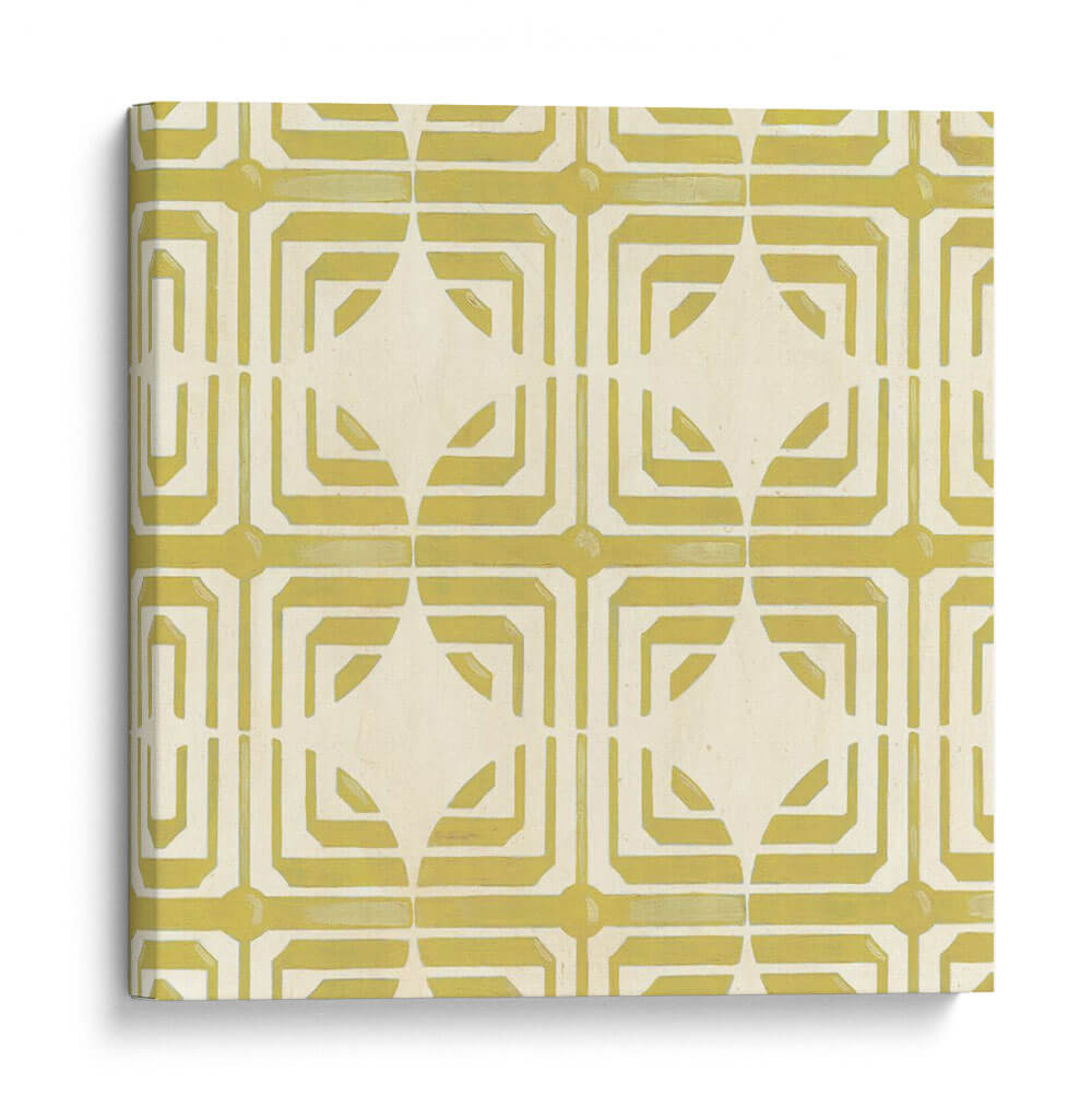 Blockprint Retro Ix - June Erica Vess | Cuadro decorativo de Canvas Lab