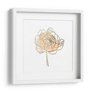 Foil Peony Contour Ii - Emma Scarvey | Cuadro decorativo de Canvas Lab