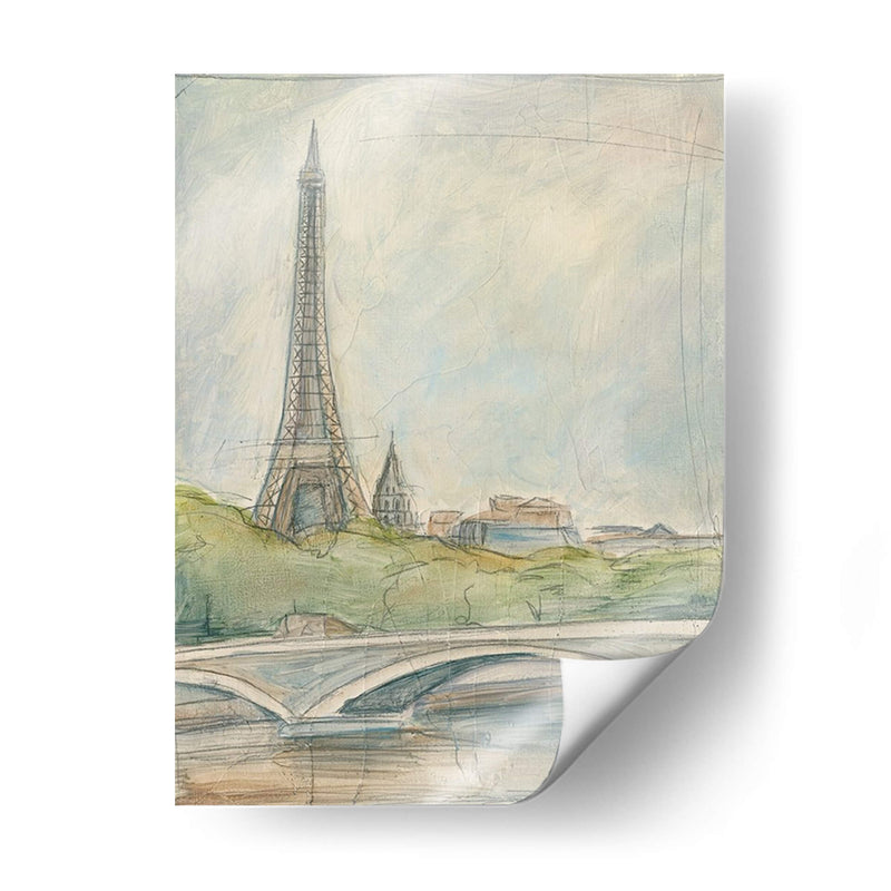 Vista De Paris Iii - Ethan Harper | Cuadro decorativo de Canvas Lab