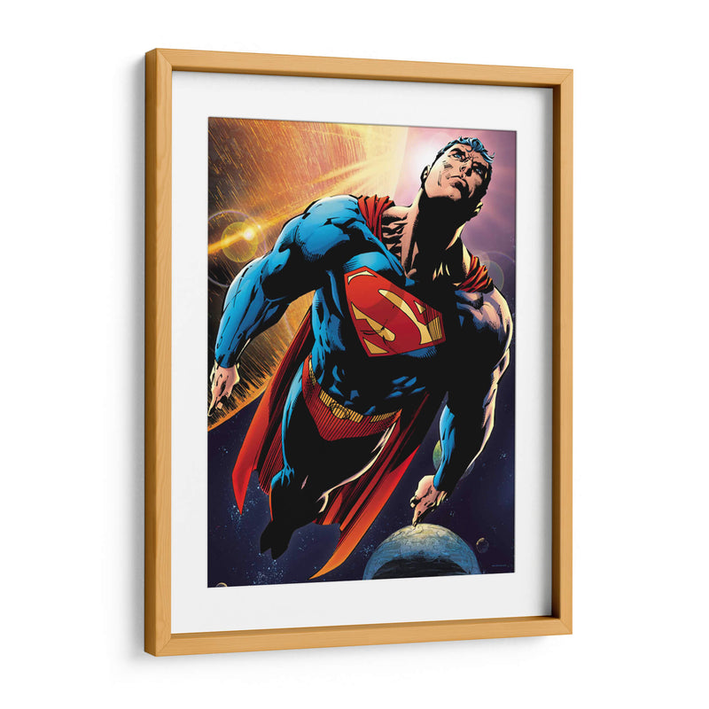 Superman en el espacio | Cuadro decorativo de Canvas Lab