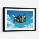 Superman flight | Cuadro decorativo de Canvas Lab