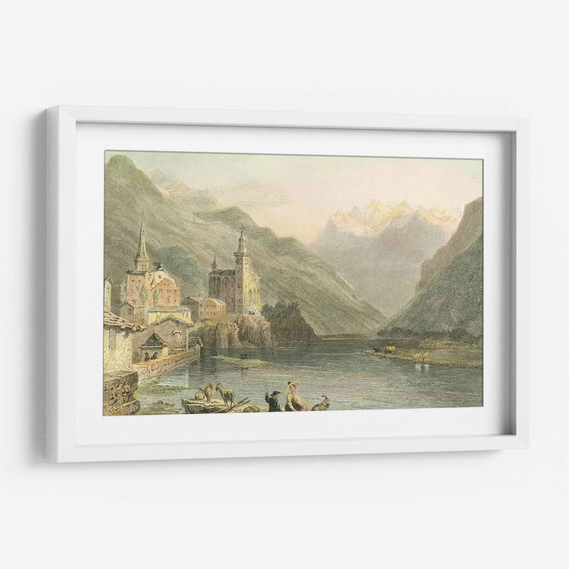 Riverscape Pastoral I - Herman Swanivelt | Cuadro decorativo de Canvas Lab