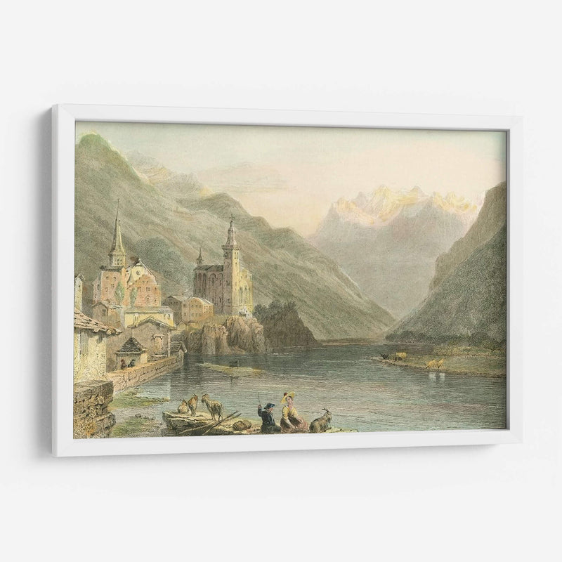 Riverscape Pastoral I - Herman Swanivelt | Cuadro decorativo de Canvas Lab