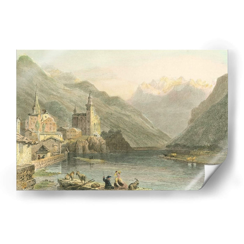 Riverscape Pastoral I - Herman Swanivelt | Cuadro decorativo de Canvas Lab