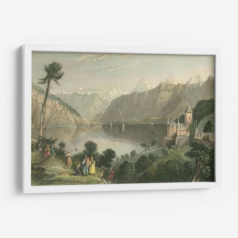 Riverscape Vastoral V - Herman Swanivelt | Cuadro decorativo de Canvas Lab