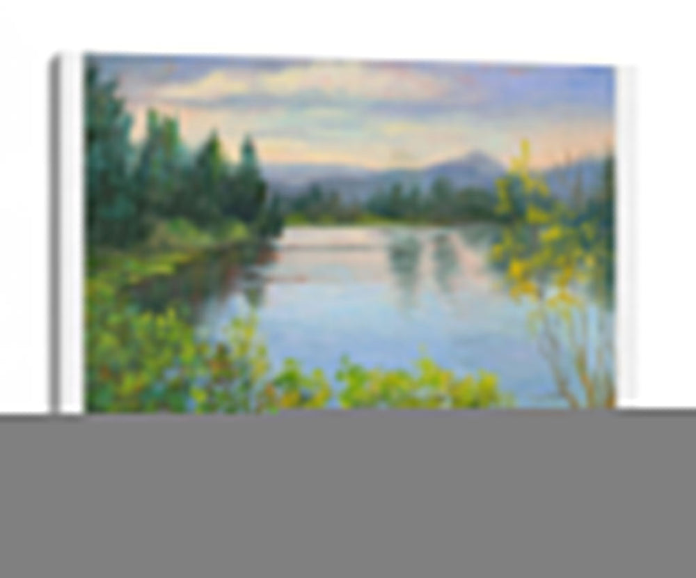 Reflexiones De Oregon - Mary Jean Weber | Cuadro decorativo de Canvas Lab