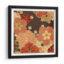 Floraciones En Cascada En Mandarina I - June Erica Vess | Cuadro decorativo de Canvas Lab