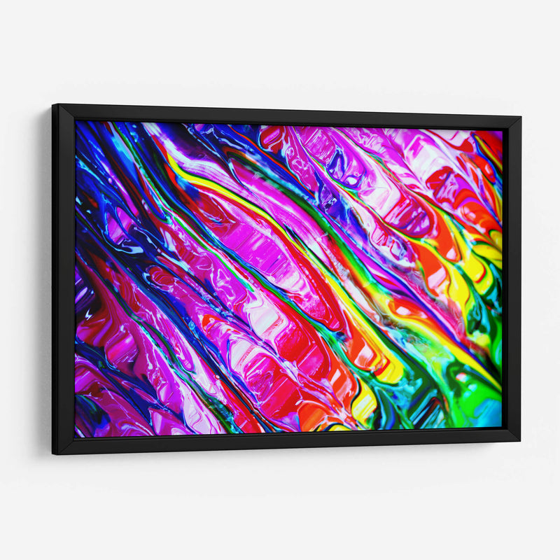 Arcoíris diagonal | Cuadro decorativo de Canvas Lab