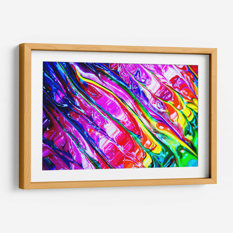 Arcoíris diagonal | Cuadro decorativo de Canvas Lab