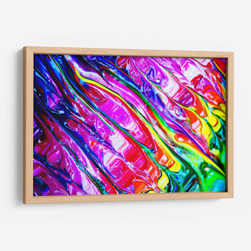 Arcoíris diagonal | Cuadro decorativo de Canvas Lab