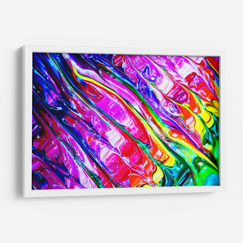 Arcoíris diagonal | Cuadro decorativo de Canvas Lab