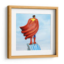 Supermans back | Cuadro decorativo de Canvas Lab
