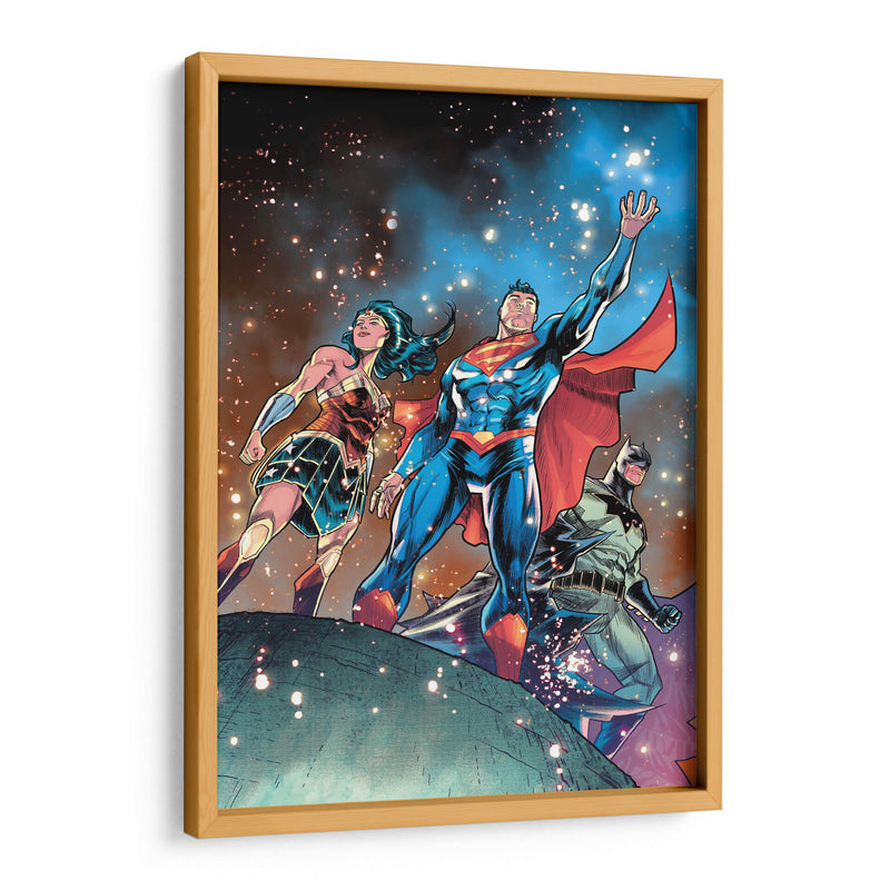 The DC Trinity | Cuadro decorativo de Canvas Lab